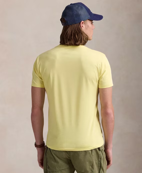 Polo Ralph Lauren Erkek Klasik Kesim Yuvarlak Yaka Tişört