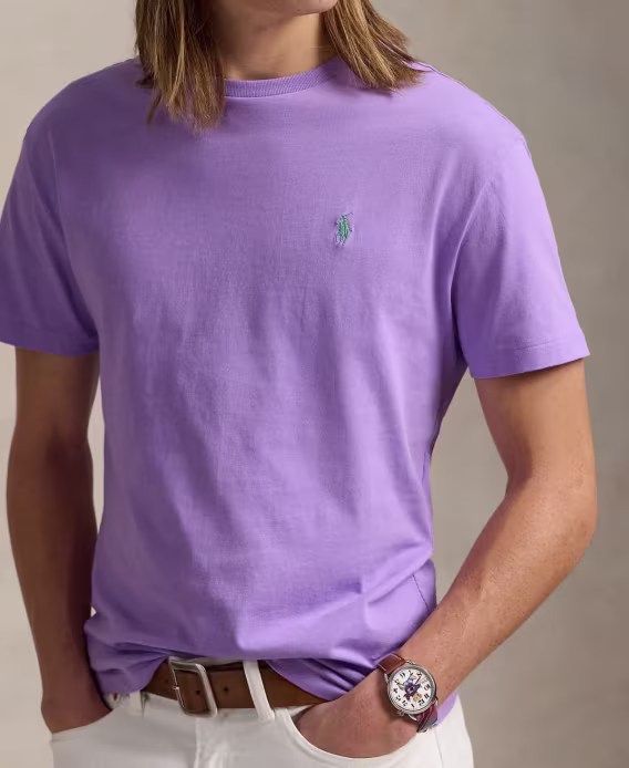 Polo Ralph Lauren Erkek Klasik Kesim Yuvarlak Yaka Tişört