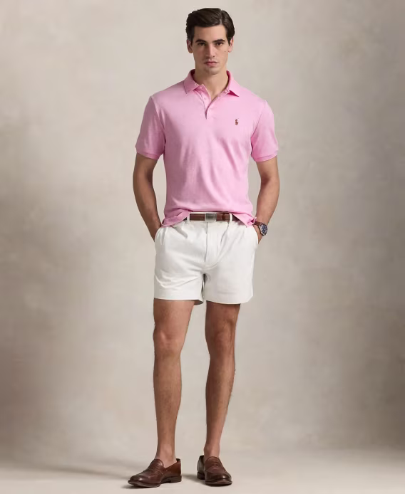 Polo Ralph Lauren Erkek Custom Slim Fit Soft Pamuklu Polo Tişört