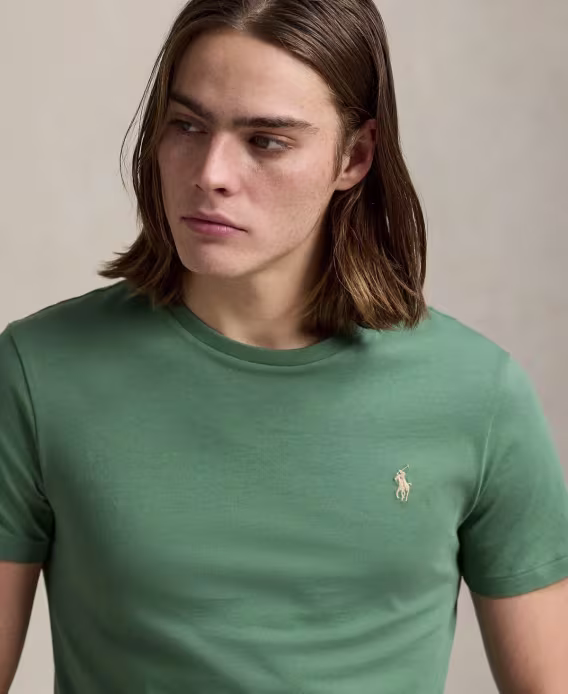Polo Ralph Lauren Erkek Klasik Kesim Yuvarlak Yaka Tişört