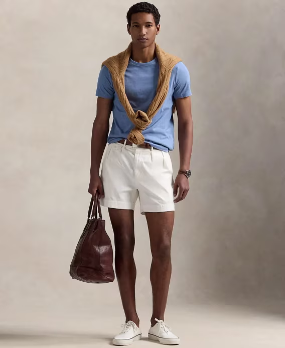 Polo Ralph Lauren Erkek Klasik Kesim Yuvarlak Yaka Tişört