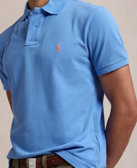Polo Ralph Lauren Erkek Pamuklu Özel Slim Fit File Polo Tişört