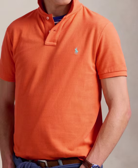 Polo Ralph Lauren Erkek Pamuklu Özel Slim Fit File Polo Tişört