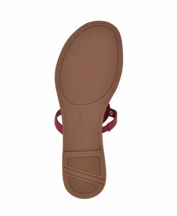 Tommy Hilfiger Kadın Litzy Logo Flat TStrap Flat Terlik