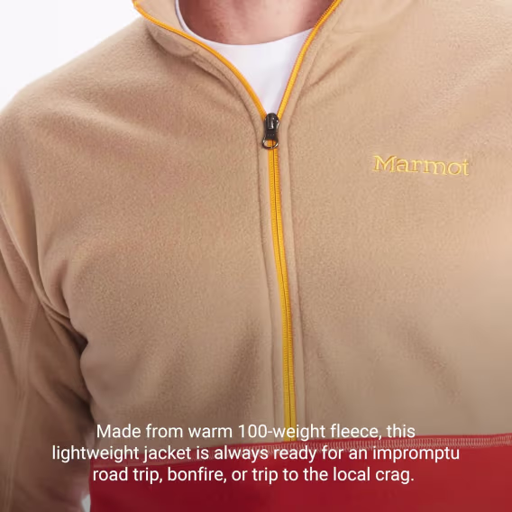 MARMOT Erkek Rocklin 1/2 Fermuarlı Polar Kazak Ceket