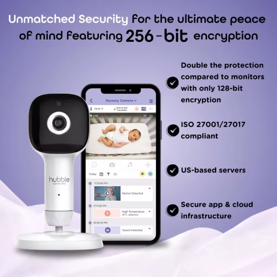 HUBBLE SkyVision Pro İkili AIGeliştirilmiş HD Akıllı Bebek Monitörü