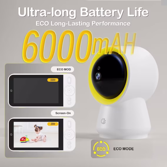 Ellie Baby Non Wifi Al Akıllı 5" Bebek Monitörü