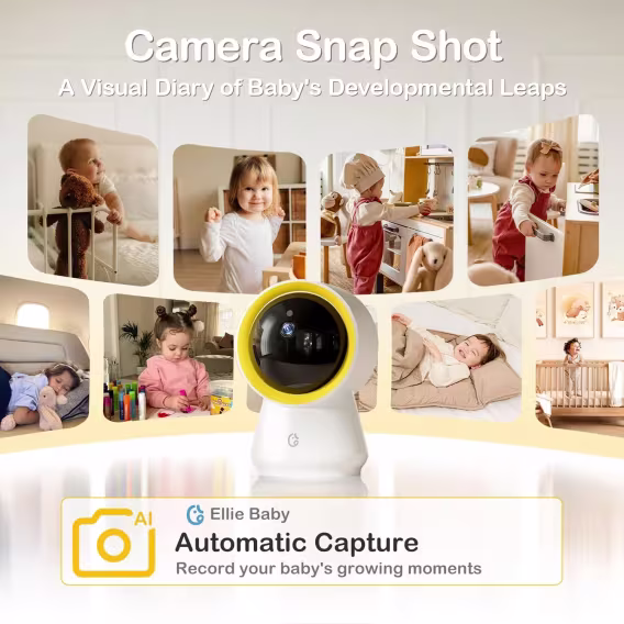 Ellie Baby Non Wifi Al Akıllı 5" Bebek Monitörü