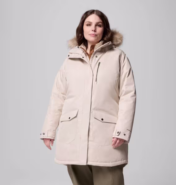 Columbia Kadın Büyük Beden Suttle Mountain™ Uzun Yalıtımlı Ceket