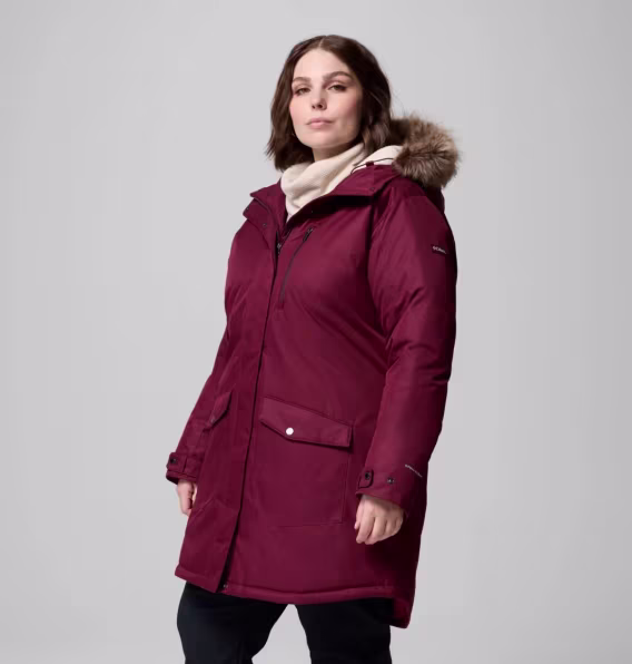 Columbia Kadın Büyük Beden Suttle Mountain™ Uzun Yalıtımlı Ceket