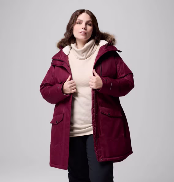 Columbia Kadın Büyük Beden Suttle Mountain™ Uzun Yalıtımlı Ceket