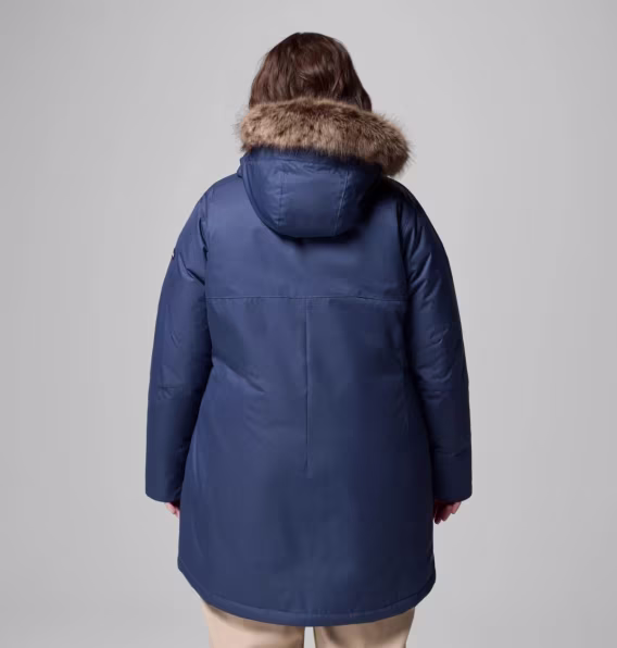 Columbia Kadın Büyük Beden Suttle Mountain™ Uzun Yalıtımlı Ceket