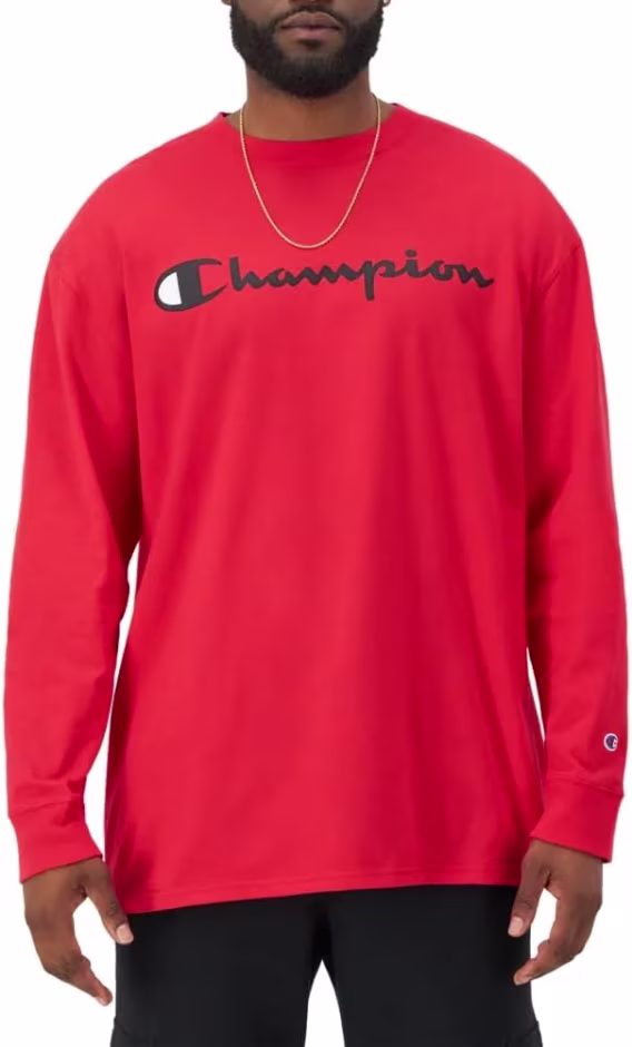 Champion Erkek Klasik Uzun Kollu Tişört