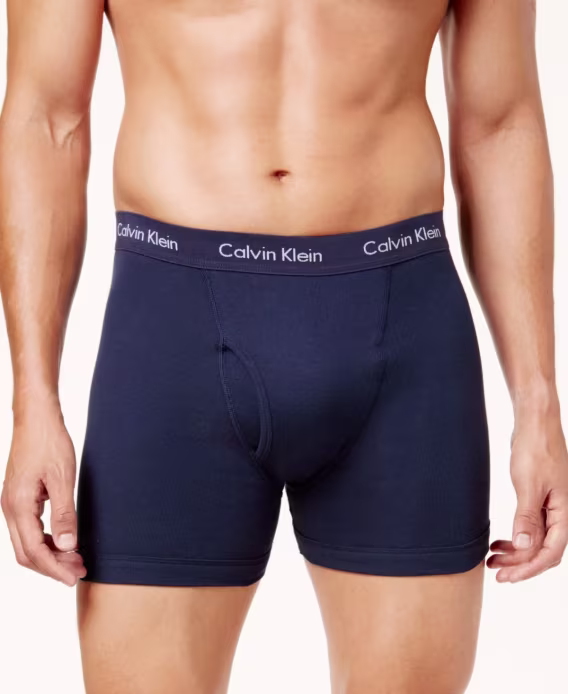 Calvin Klein Erkek 5'li Paket Pamuklu Klasik Boxer 