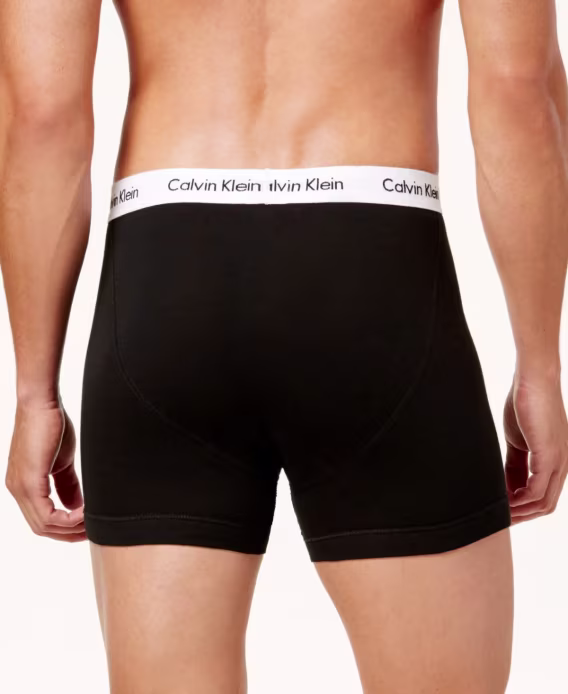 Calvin Klein Erkek 5'li Paket Pamuklu Klasik Boxer 