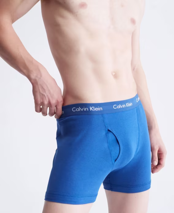 Calvin Klein Erkek 5'li Paket Pamuklu Klasik Boxer 