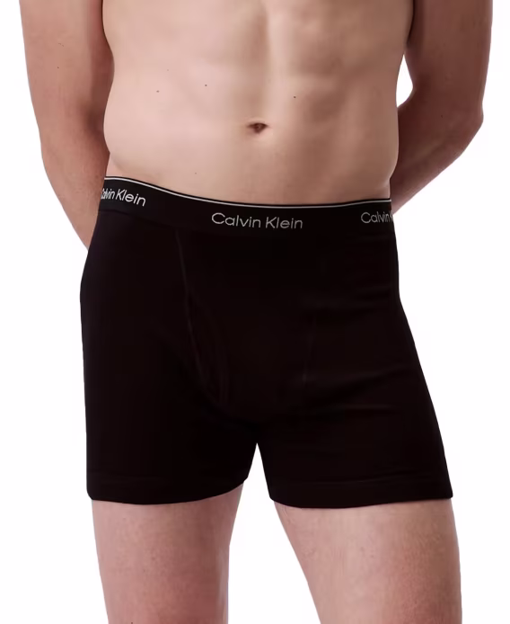 Calvin Klein Erkek 5'li Paket Pamuklu Klasik Boxer 