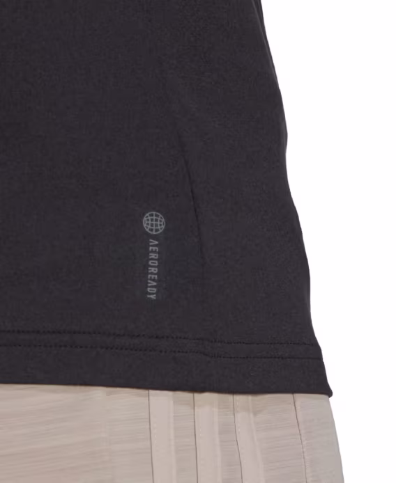 Adidas Kadın Antrenman Nem Emici Logo V Yaka Tişört