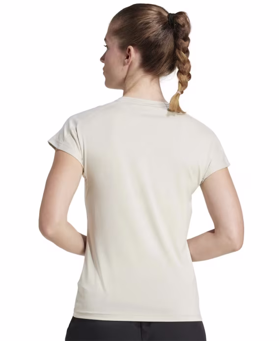 Adidas Kadın Antrenman Nem Emici Logo V Yaka Tişört