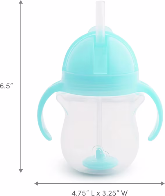 Munchkin Tıklama Kilidi Kapaklı Pipetli Çocuk Suluğu