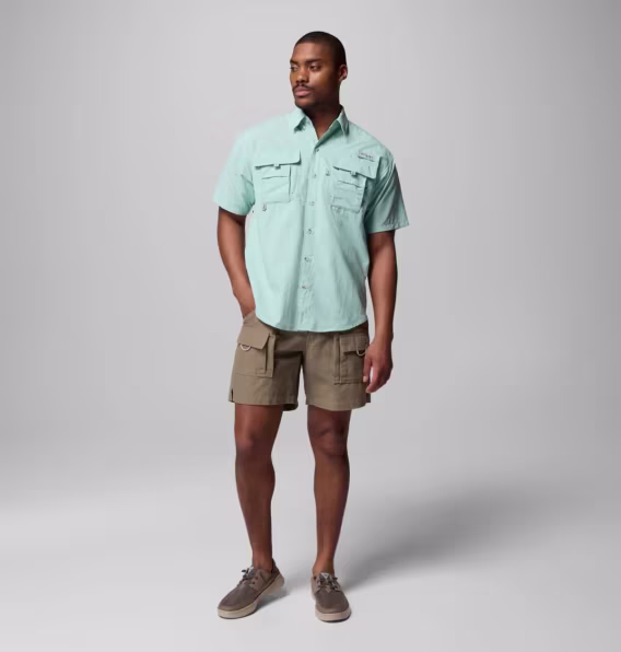 Columbia Erkek PFG Bahama™ II Kısa Kollu Gömlek  Uzun