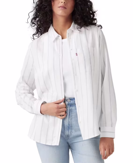 Levi's Kadın Darlene Yakalı Ön Düğmeli Gömlek