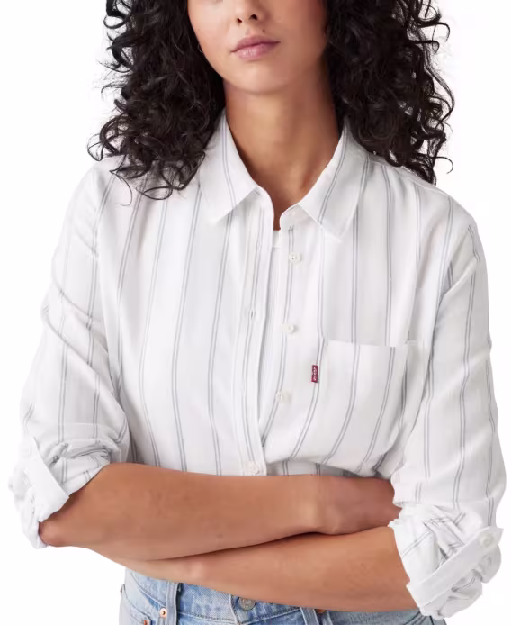 Levi's Kadın Darlene Yakalı Ön Düğmeli Gömlek