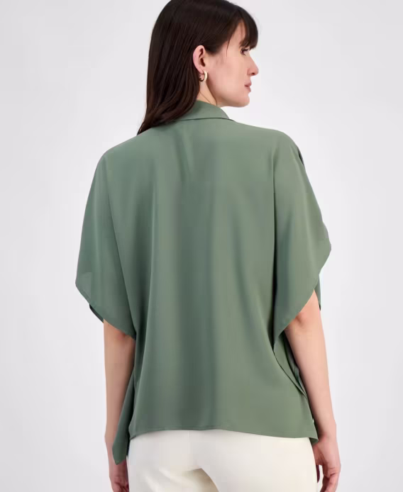 Anne Klein Kadın Dolman Kollu Bluz