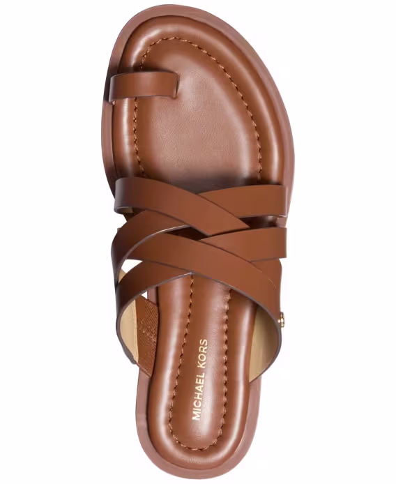 Michael Kors Nora Ayak Halkası Deri Terlik