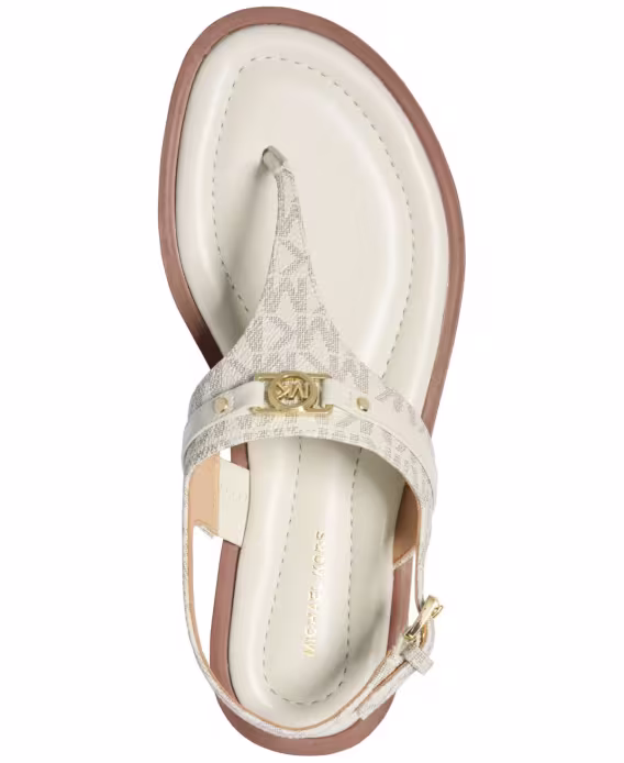 Michael Kors Mandy Logo Slingback Parmak Arası Terlik