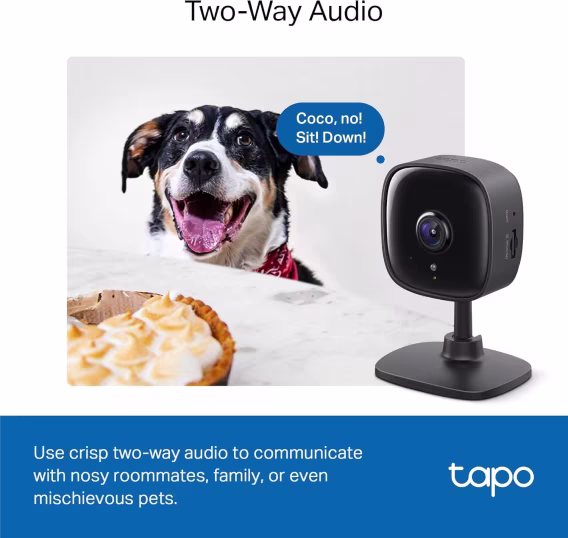 Tapo by TPLink 1080P İç Mekan Güvenlik Kamerası