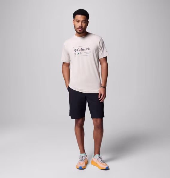 Columbia Erkek Kwick Hike™ Grafik Kısa Kollu Tişört