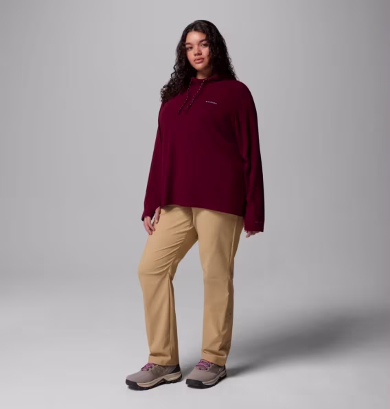 Columbia Kadın Sun Trek™ Kapüşonlu Sweatshirt II  Büyük Beden