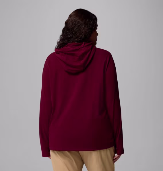 Columbia Kadın Sun Trek™ Kapüşonlu Sweatshirt II  Büyük Beden