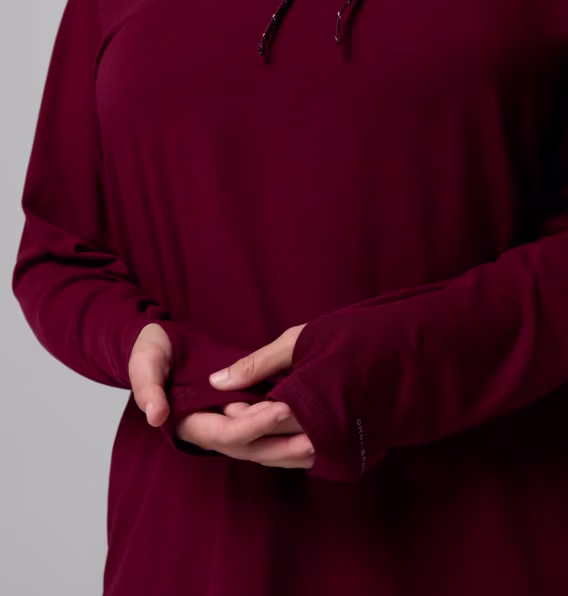 Columbia Kadın Sun Trek™ Kapüşonlu Sweatshirt II  Büyük Beden