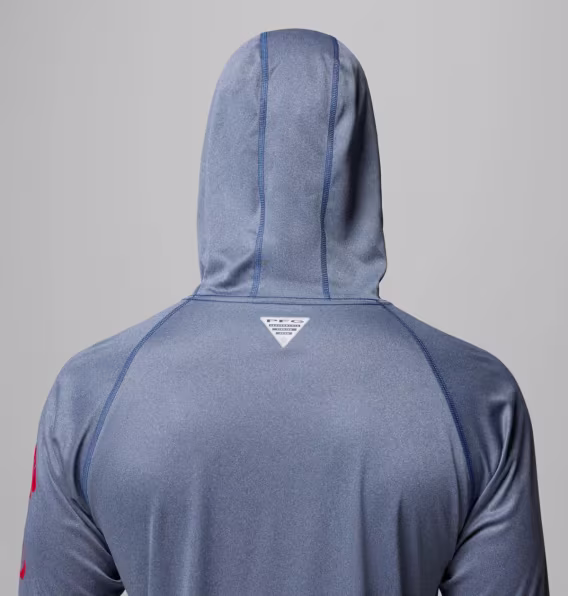 Columbia Erkek PFG Terminal Tackle™ Kapüşonlu Sweatshirt  Uzun Boy