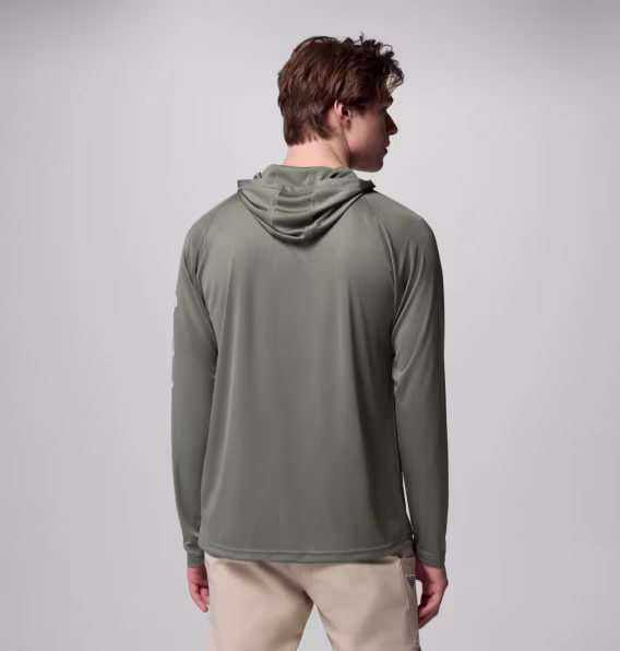 Columbia Erkek PFG Terminal Tackle™ Kapüşonlu Sweatshirt  Uzun Boy