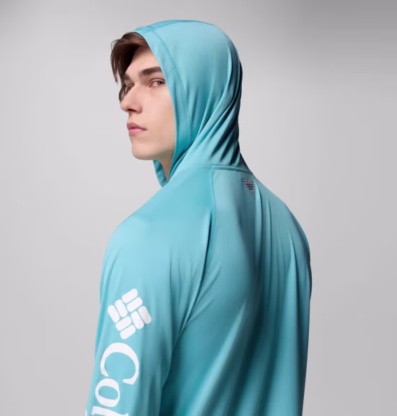 Columbia Erkek PFG Terminal Tackle™ Kapüşonlu Sweatshirt  Uzun Boy