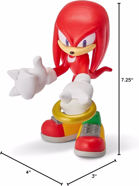Just Toys LLC Yapılabilir Sonic The Hedgehog Knuckles Figürü