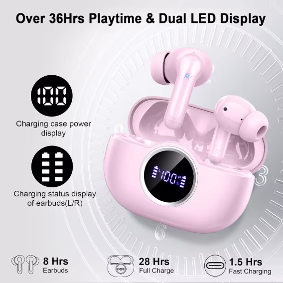 Rinsmola Bluetooth Kablosuz Kulaklık