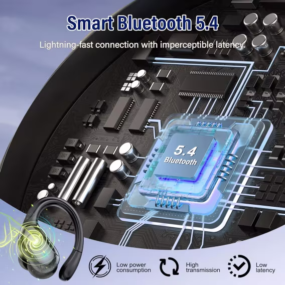 Qecnato Kablosuz Bluetooth Kulaklık