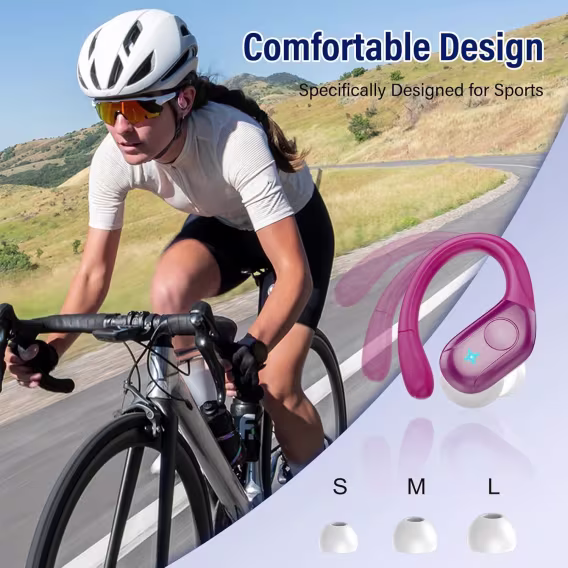 Qecnato Kablosuz Bluetooth Kulaklık
