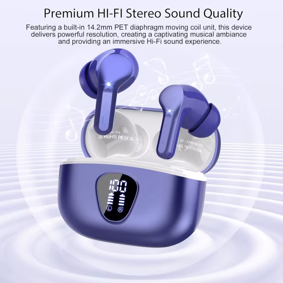 Besnoow Bluetooth Kablosuz Kulaklık