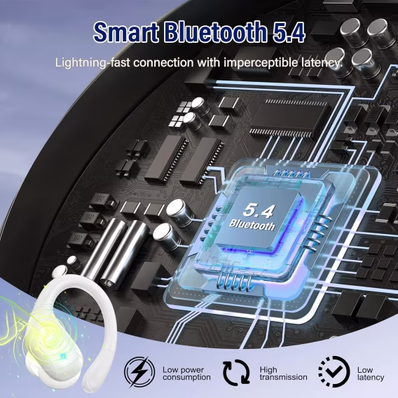 Qecnato Kablosuz Bluetooth Kulaklık