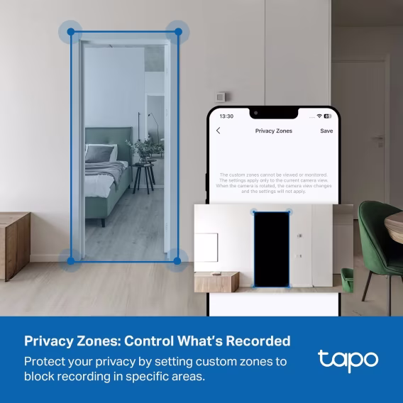 Tapo by TPLink 1080P İç Mekan Güvenlik Kamerası