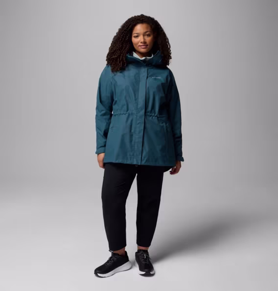 Columbia Kadın Hikebound™ II Uzun Mont  Büyük Beden