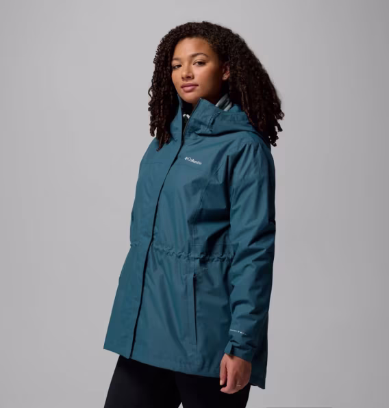 Columbia Kadın Hikebound™ II Uzun Mont  Büyük Beden