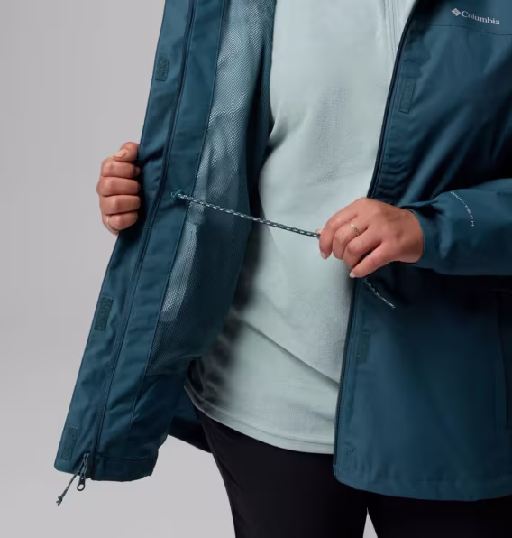 Columbia Kadın Hikebound™ II Uzun Mont  Büyük Beden