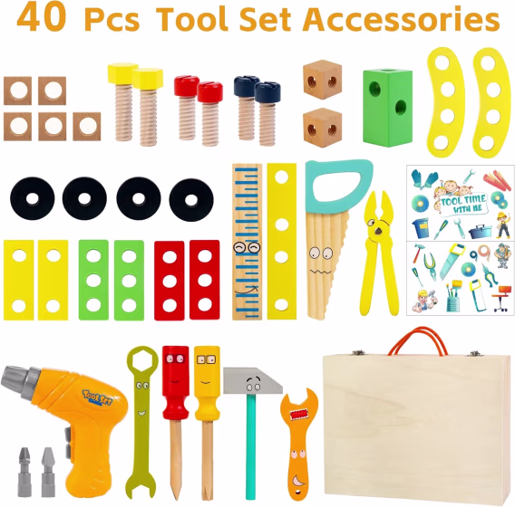 KIDWILL Çocuklar için Alet Seti