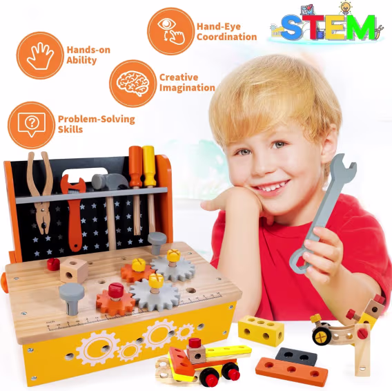 KIDWILL Çocuklar için Alet Seti